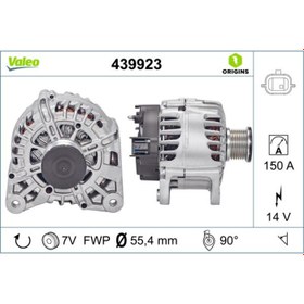 Resim ALTERNATOR 14V 150 A KASNAKLI MEGANE IV TALISMAN TRAFIC NISSAN QASHQAI II 