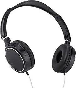 Resim Bewinner Kulak Üstü Kulaklık, Katlanabilir Kompakt Kablo Bağlantılı Kulaklık, Kolay Ayarlanabilir/Spor/Hafif Stereo HiFi Müzik Kulaklık Desteği TF Kartı 