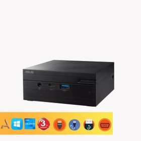 Resim ASUS Celeron Dc N4500 8GB 256 SSD + 500 GB HDD O/B - HDMI - Port Mini Pc W11Pro PN41-BBC029MC09 