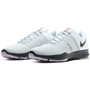 Resim Nike Wmns City Trainer 2 AA7775 102 Kadın Günlük Spor Ayakkabı Gri beyaz 