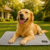 Resim Kedi Köpek Serinletme Matı – Soğutucu Minder & Yatak (Yazlık) 