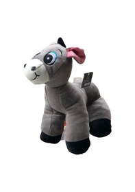 Resim Sevimli Eşek Peluş Büyük Boy 40 Cm Çok Renkli 