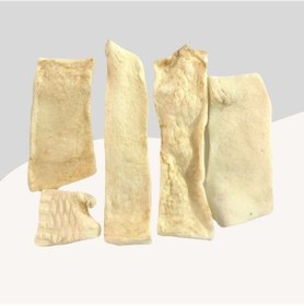 Resim Miçiko Beyaz Doğal Deri Cips Köpek Ödülü 250 G 