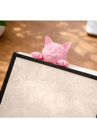 Resim Studio Özel Tasarım 3 Boyutlu Kedi Kitap Ayracı 