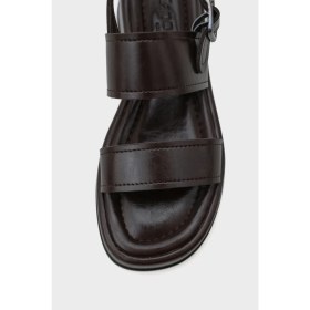 Resim Capone Outfitters Marris Tek Bantlı Dolgu Topuklu Konfor Kadın Sandalet 