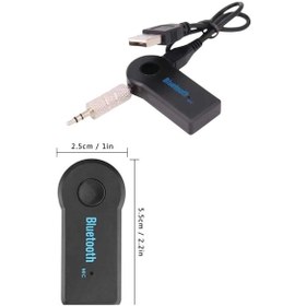 Resim Bluetooth Araç Kiti Aux Çıkışlı Telefon Müzik Alıcı Tüm Cihazlara Uyumlu - Lisinya 