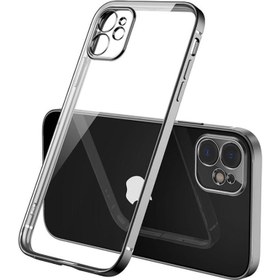 Resim Apple iPhone 14 Pro Max Lazer Kamera Lens Korumalı Plating Telefon Kılıf&kapak 