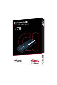 Resim ADDLINK P21 1TB 2000-1950MB/s USB 3.2 Gen2 Type-C Portable Taşınabilir SSD AD1TBP21B2K 