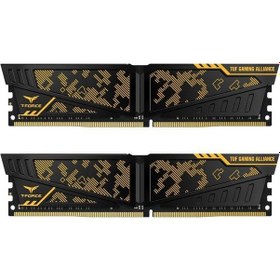 Resim Team T-Force Vulcan TUF Gaming Alliance 16GB (2x8GB) 3200MHz CL16 DDR4 Gaming Ram 