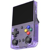 Resim 3.5" Mini HDMI Çıkışlı Taşınabilir Retro Oyun Konsolu 20000+ Oyunlu El Atari 64 GB Mor ScHitec