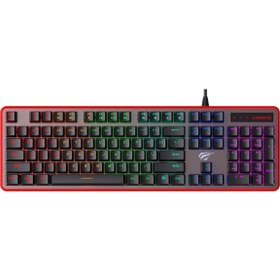 Resim Havit Gamenote KB870L Rgb Backlit Gaming Mekanik Klavye 