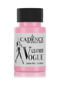 Resim Leather Vogue Deri Boyası Lv-05 Pembe 50 Ml 