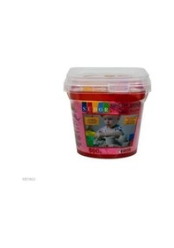 Resim Kinetik Kum Kovalı 500 Gr. Pembe Kalıplı Ks02-7 / Renkli 