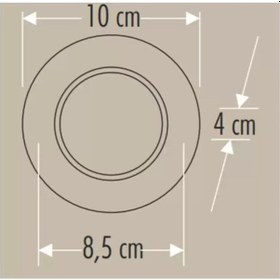 Resim Cata Ct-5258 Zebra Led Armatür 6w 3 Renk 5 Li Paket 