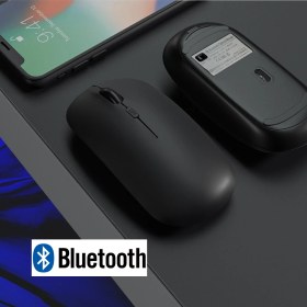 Resim Jingyi Kablosuz Bluetooth Fare iPad Samsung Huawei Lenovo Mipad Android Windows Tablet Pil Dizüstü Dizüstü Bilgisayar Için Fare (Yurt Dışından) 