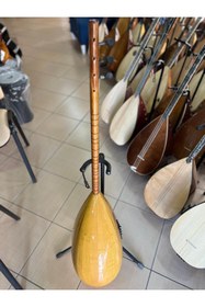 Resim Bircanmüzik Fishmanli Profesyonel Yaprak Dut Kısa Sap Bağlama (soft kılıf, yedek tel ve mızrap hediye) 