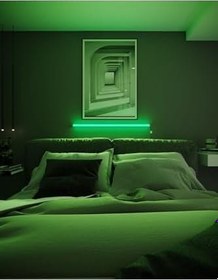 Resim luciole Uzaktan Led Abajur Aplik Gece Lambası Rgb Lambader 