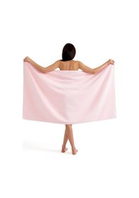 Resim Microcotton Mora El Havlusu 50x90 600gr/m2 Pudra 