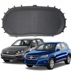 Resim Genel Markalar Vw Tiguan Motor Kaput Keçesi Klipsli 2008-2015 5n0863831b 
