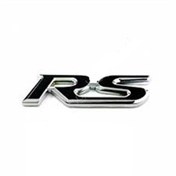 Resim NETRON Ford Rs 3d Metal Arma Amblem Logo Arka Siyah 