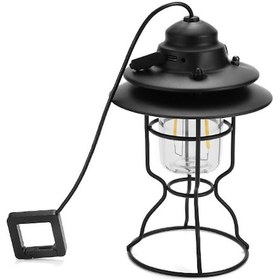 Resim Tenfowee Yüksek Bacaklı Kamp Lambası, 950mah Usb Şarjlı Led Işık, 2 Modlu Düşük-yüksek , 12 Saat Dayanıklı, Çadır Ve Açık Hava Kullanıma Uygun Çok Renkli 