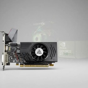 Resim Arktek Cyclops GT730 Ekran Kartı 2GB GDDR3 128BIT 1xD-Sub 1xDVI 1xHDMI Soğutma ile Oyun Performansı 