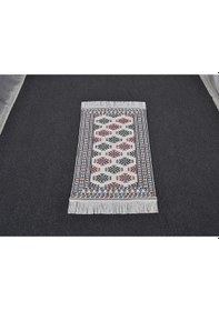 Resim Zehra Abla Halı Yeni El Dokuma Cerit Yörükleri Meşhed İran Bukleli Pamuklu Yün Kilim 5934 