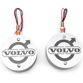 Resim VOLVO AYNA ALTI KÜPE KIRMIZI-BEYAZ TAKIM(SAĞ-SOL) LOGOLU ARMA 