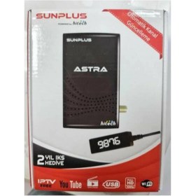 Resim Sunplus Astra Hitech Uydu Alıcısı Astra 