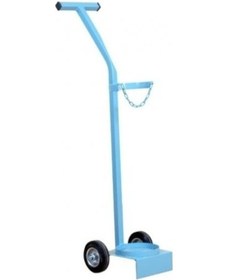 Resim Tüp Taşıma Arabası Metal Emniyetli 