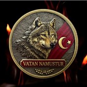 Resim Genel Markalar 3d Vatan Namustur Bozkurt Patch 9 Cm 