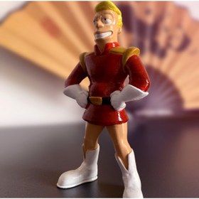 Resim TuransoyCraft Zap Brannigan Futurama Figür 15 cm 