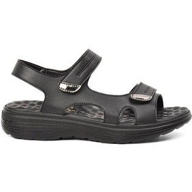 Resim Ayakmod 336 Siyah Kadın Sandalet 001 