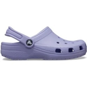 Resim Crocs Classic Clog K 30-31 Numara Lila Erkek Çocuk Terlik Suni Deri ile Hafif ve Rahat Kullanım 