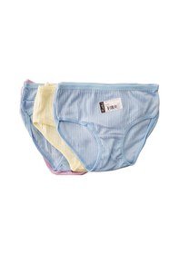 Resim Tutku 0852 Kız Çocuk Pandora Bato-slip-külot - 12'li Kombin Çok Renkli 