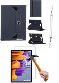Resim corcishop Hometech Gtx Jaculus 10.4'' Uyumlu 3in1 Set Kılıf Kalem Ekran Koruyucu 