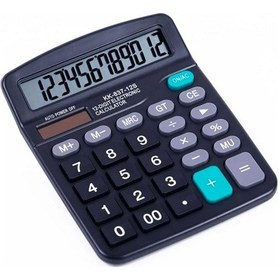 Resim Standart Fonksiyonlu 12 Haneli Geniş Lcd Ekran,pill Masaüstü Hesap Makinesi 