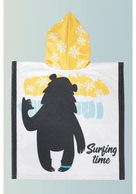 Resim Plaj Havlusu Cocuk Panco Surf 