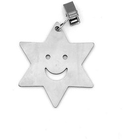 Resim Yaozixa Paslanmaz Çelik Masa Örtüsü Ağırlık Klipsi - Rüzgara Dayanıklı Ve Dekoratif Yıldız Desenli 