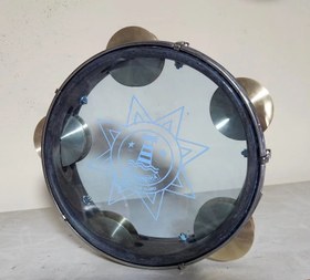 Resim Riq Tef Tambourine Marine W / Cymbals vgso 