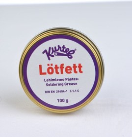 Resim Kurtel 100 Gr. Lötfet - Lehim Pastası 