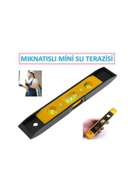 Resim Su Terazisi Mini Eğim Ölçen Terazi Mıknatıslı Çok Amaçlı 22cm Yüzey Ölçümü 