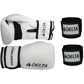 Resim Delta_Store Delta Challenger Dura-Strong Boks Eldiveni + Boks El Bandajı Seti (528413568) 