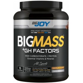 Resim Bigjoy Bigmass GH Factors Karbonhidrat Tozu Çikolata 1500 G 