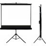 Resim Codegen TX-24 TRIPOD PROJEKSİYON PERDESİ 240X200 (Arkası Siyah Fonlu - Taşınabilir Ayaklı Model) 