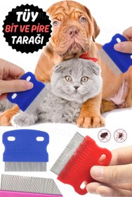 Resim Munico Taşınabilir Evcil Hayvan Kedi Pire Tarak Pet Saç Çıkarıcı Gine Domuzu İğne Tarak Tavşan Bakım Seti 