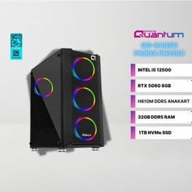 Resim Quantum Gaming PANDA PN1309 i5-12500 32 GB 1 TB NVMe 8 GB RTX5060 Free Dos Masaüstü Oyuncu Bilgisayarı 