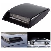 Resim Mega Oto Market Universal Kaput Üstü Havalandırma Izgarası Piano Black Tüm Araçlar İle Uyumlu 