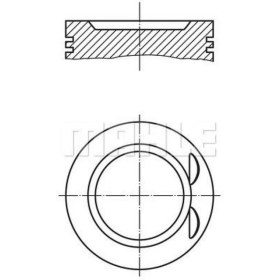 Resim Motor Piston Segman Lgn-Mgn-Clio Ii 1.6 16V K4M 700-710-720 . 80.00 Çap 0.50 18051 