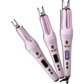 Resim ShiboWavy 3 Farklı Başlıklı Otomatik Saç Maşası (Kalın Su Dalgası Maşa 32MM/25MM/19MM) 